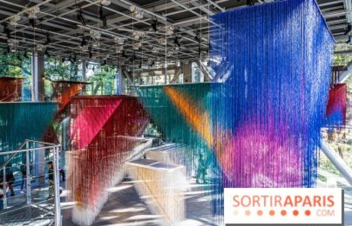 Olga de Amaral in der Fondation Cartier, der erhabenen XXL-Textilausstellung in Paris