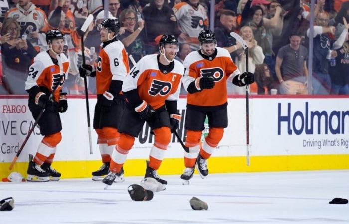 NHL: Jeweils fünf Punkte für Sean Couturier und Travis Konecny; Matvei Michkov glänzt