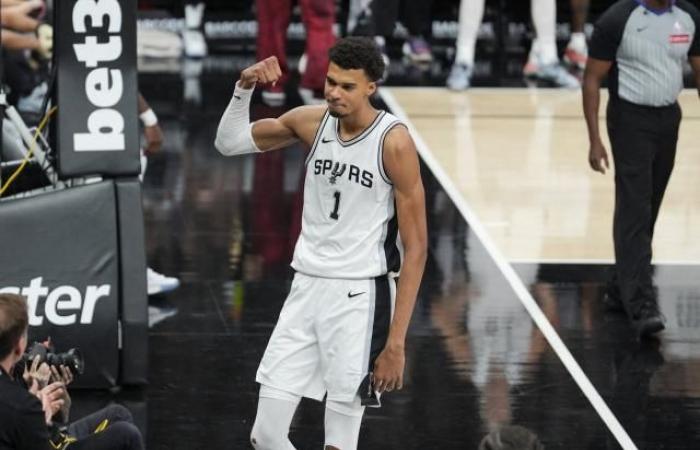 Erster Sieg der NBA-Saison für die Spurs, 29 Punkte und ein großes Spiel für Wembanyama