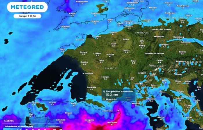 Zeigen unsere Karten einen plötzlichen Wintereinbruch am Ende der Woche in Frankreich?