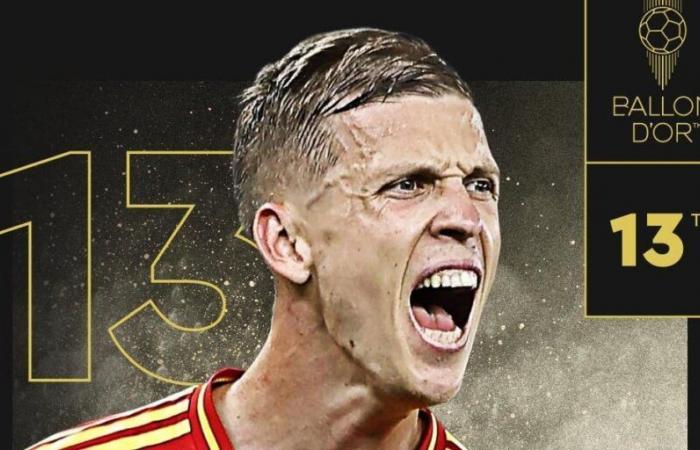 So sieht die Ballon d’Or-Klassifizierung 2024 live aus