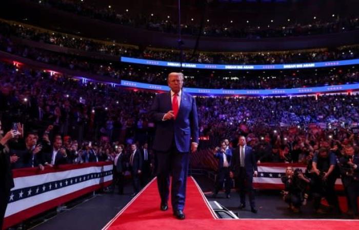 Donald Trumps Kundgebung im Madison Square Garden wird von Rassismusvorwürfen überschattet