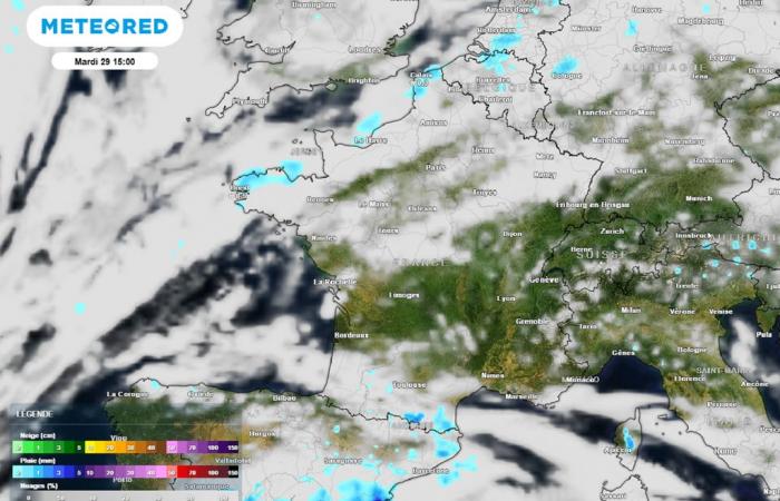 Zeigen unsere Karten einen plötzlichen Wintereinbruch am Ende der Woche in Frankreich?