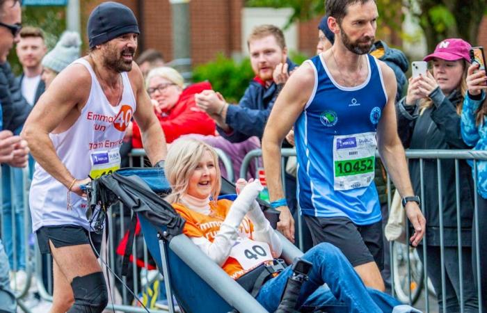 Colin Farrell beendet den Dublin-Marathon – für einen guten Zweck!