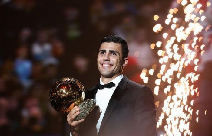 Der Spanier Rodri gewinnt den Ballon d’Or 2024, Kylian Mbappé klettert in die Top 10