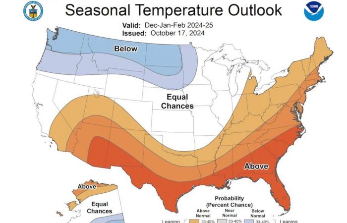 Neueste Winterprognose 2024–2025: Wird es in New York wärmere Temperaturen geben?