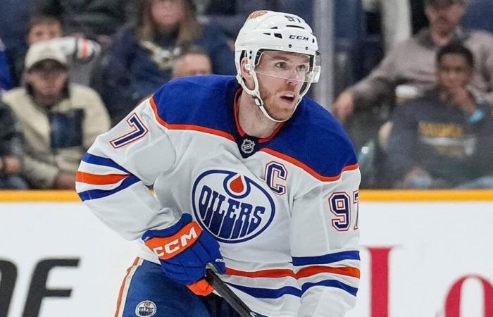 McDavid verlässt das Spiel zwischen den Oilers und den Blue Jackets