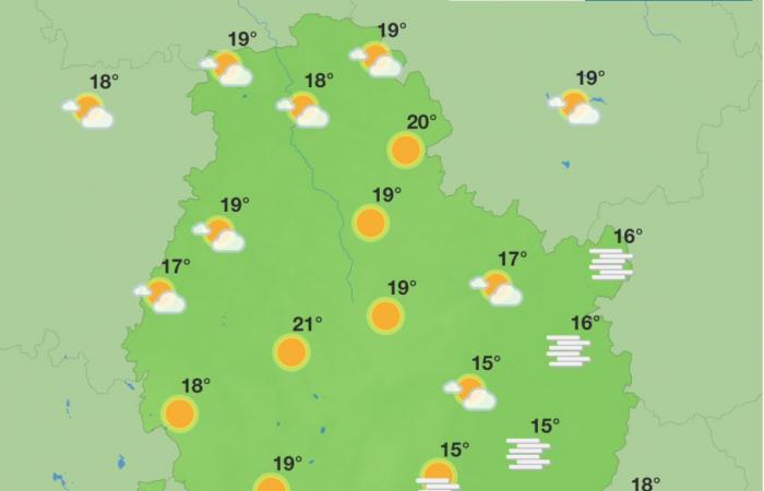 Wetter in Côte-d’Or – Eine Woche voller Lichtungen und Herbstnebel