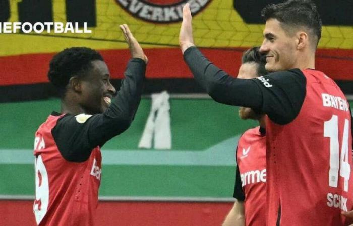 Schick trifft doppelt: Bayer souverän ins Pokal-Achtelfinale