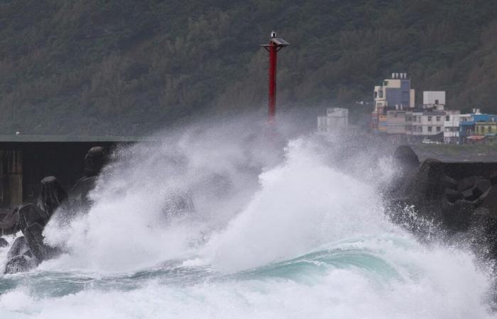 Taiwan bereitet sich auf die Ankunft von Kong-rey vor, seinem dritten Taifun seit Juli