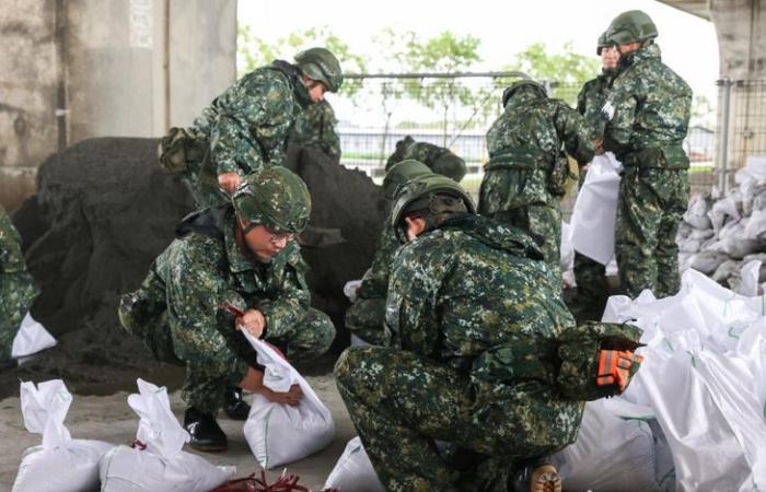 Taiwan bereitet sich auf die Ankunft von Kong-rey vor, seinem dritten Taifun seit Juli