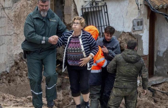 Überschwemmungen in CASTILLA-LAMANCHA | Eine 88-jährige Frau, die erste, die an den Überschwemmungen starb, wodurch sechs weitere Menschen in Kastilien-La Mancha vermisst werden