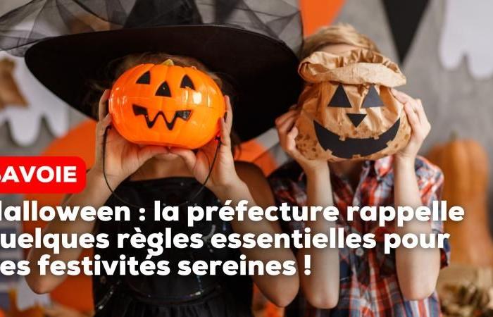 Halloween: Die Präfektur erinnert Sie an einige wesentliche Regeln für friedliche Feste!