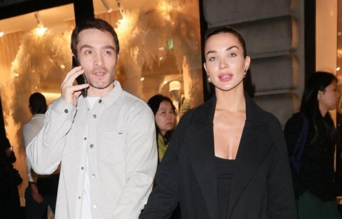 Fotos zeigen, dass Ed Westwick (Gossip Girl) mit seiner Frau Amy zum ersten Mal Vater wird