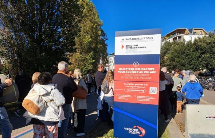 Was denken Besucher über die Organisation des Vendée Globe?