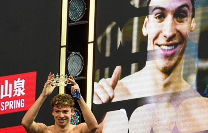 Neuer europäischer Rekord für Léon Marchand, der „Spaß hat“ und der zweite Mann ist, der in weniger als 50 Sekunden über 100 m Lagen schwimmt