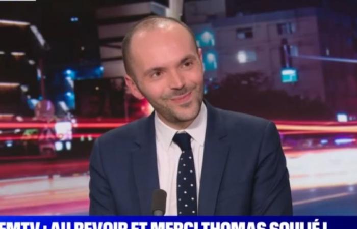 Der politische Journalist Thomas Soulié verabschiedet sich von BFMTV