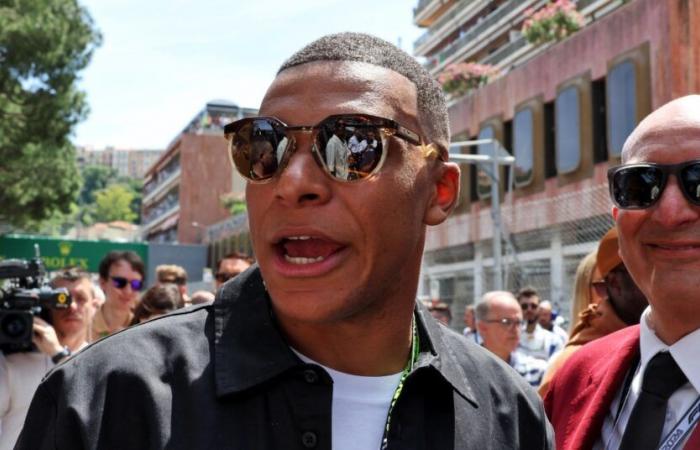 Kylian Mbappé in Monaco, es war heiß