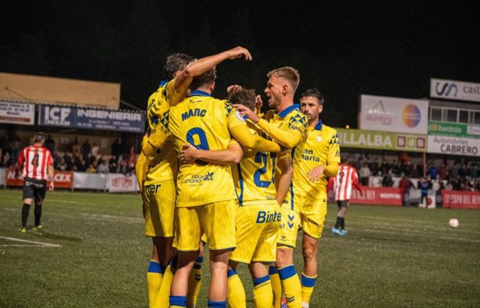 Las Palmas beendet sein erstes Pokalspiel mit einem überwältigenden Ergebnis (0-7) | UD Las Palmas