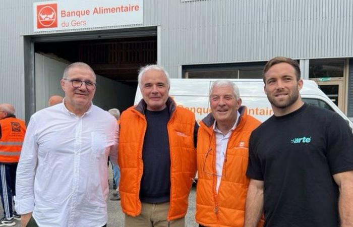 Rugby: Stéphane und Paul Graou sind Sponsoren der Gers Food Bank-Sammlung