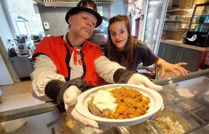 Halloween steht auf der Speisekarte der Restaurants in Cherbourg