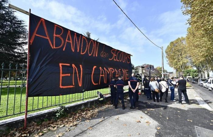 Video. Der Streik der Feuerwehrleute von Lot-et-Garonnais wurde erneuert