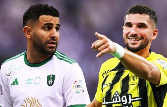 Mahrez und Awar entfachen den Gipfel des Saudi-Liga-Gipfels zwischen Al-Ittihad und Al-Ahly