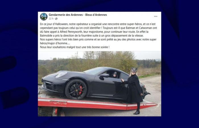 Ein als Batman und Catwoman verkleidetes Paar wurde verhaftet, nachdem es mit mehr als 200 km/h geblitzt wurde