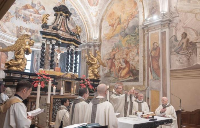 Die Stiftskirche von Balerna erstrahlt in neuem Glanz