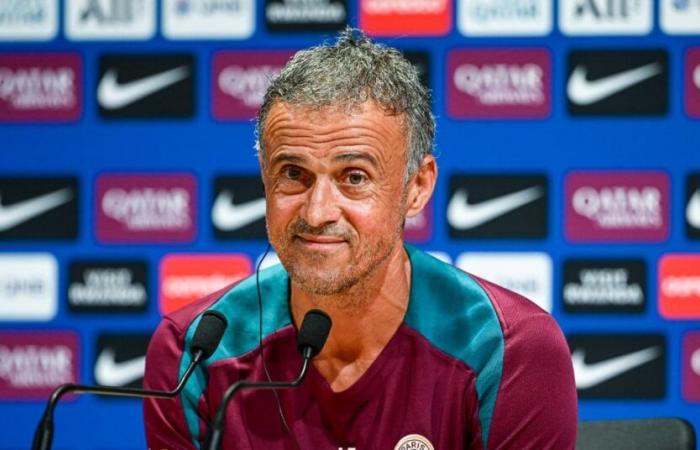 „Das habe ich noch nie gesehen“, lässt Luis Enrique auf einen seiner Spieler los