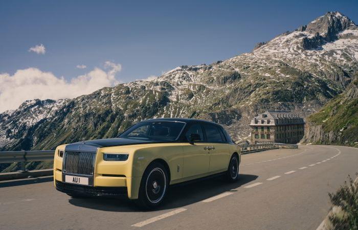 Rolls-Royce hat ein einmaliges, vom „Goldfinger“ inspiriertes Auto mit massiven Goldelementen hergestellt