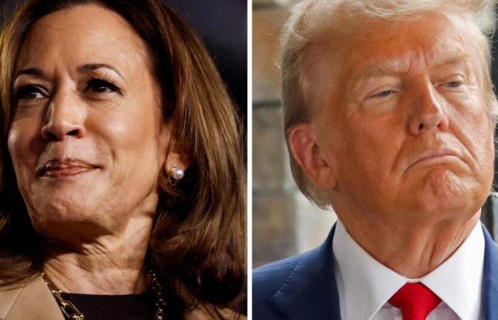 Harris und Trump liefern sich Schlag für Schlag gegen Frauenrechte und Einwanderer