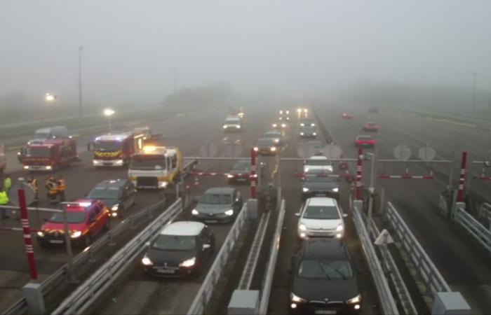 Drei Tote bei einem dramatischen Unfall auf der Autobahn A 13 in Eure