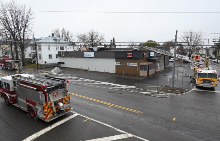 Brand im Lebensmittelgeschäft in Saint-Alexandre-de-Kamouraska