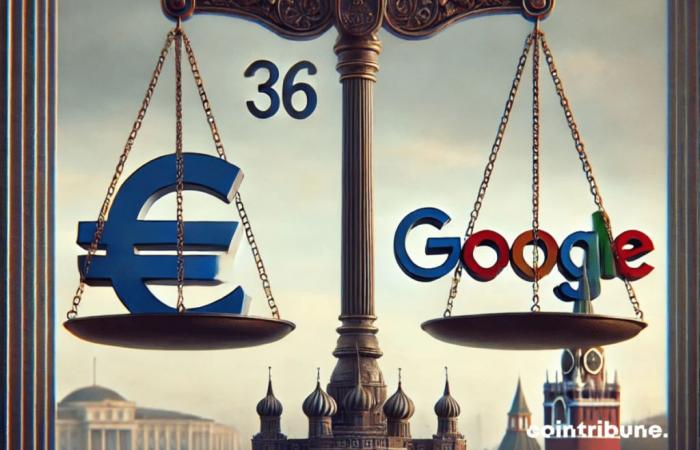 Russland verhängt gegen Google eine Geldstrafe von 2 Milliarden Rubel!