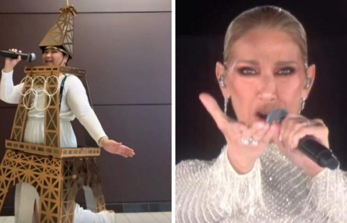 Diese Montrealerin „gewinnt Halloween“ mit ihrem Céline-Dion-Kostüm in Paris (VIDEO)