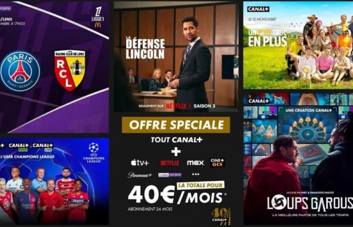 CANAL+ feiert sein 40-jähriges Jubiläum und stellt ein Sonderangebot aus Kino, Serien und Sport vor