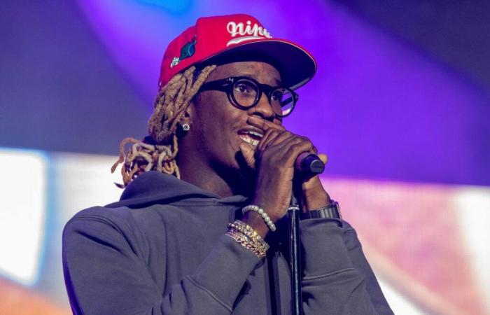 Der amerikanische Rapper Young Thug wurde freigelassen, nachdem er seine Beteiligung an einer Bande zugegeben hatte