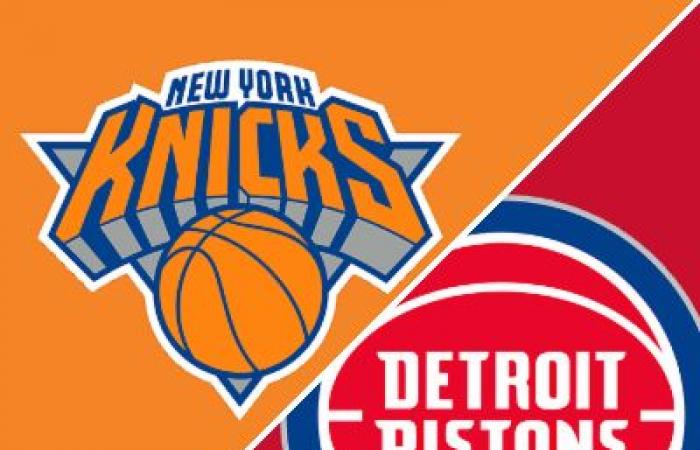 Knicks 128-98 Pistons (1. November 2024) Spielrückblick