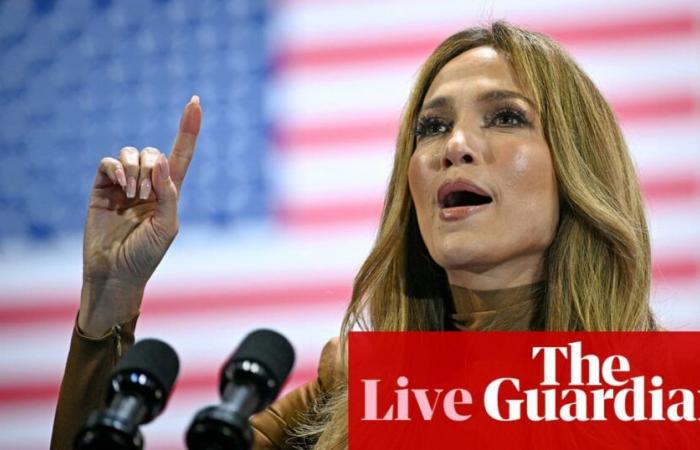 Jennifer Lopez macht Wahlkampf mit Harris in Las Vegas – wie es passiert ist | US-Wahlen 2024