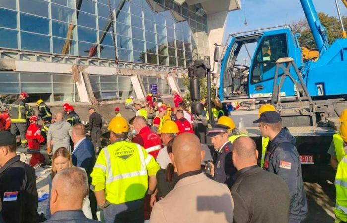 Novi Sad: Dach stürzt am Bahnhof in Serbien ein und tötet 12 Menschen