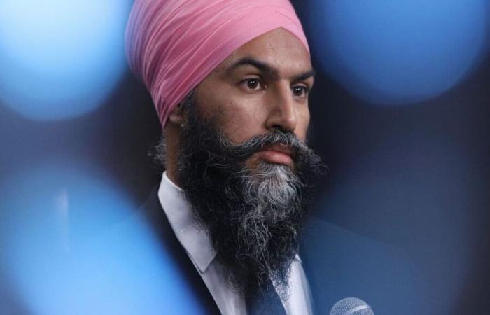 Jagmeet Singh entschied sich dafür, im liberalen Lager zu bleiben