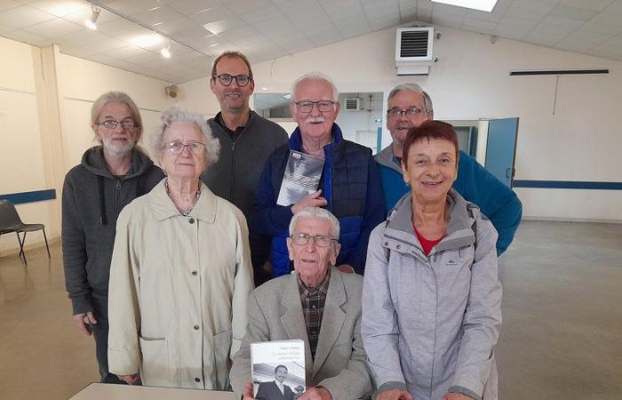 Astafort. Hubert Delpech hat sein neuestes Buch signiert