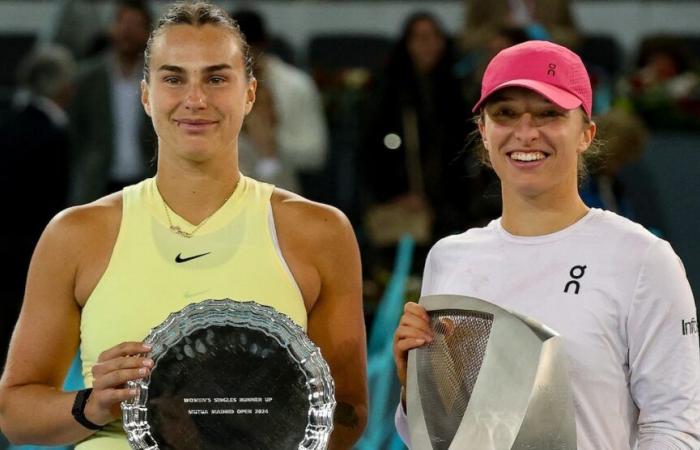 WTA-Finale > Iga Swiatek über ihre Rivalität mit Aryna Sabalenka: „Sie hat es verdient, die Nummer 1 der Welt zu sein, aber es ist sicher, dass ich kämpfen werde, um diesen Platz zurückzuerobern.“