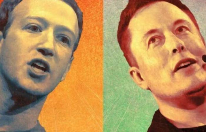 Das soziale Netzwerk von Zuckerberg gewinnt gegenüber dem von Elon Musk an Boden