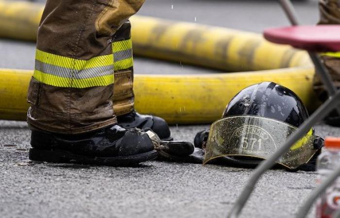 Brand im Gange in der Épicerie du Coin in Saint-Alexandre-de-Kamouraska