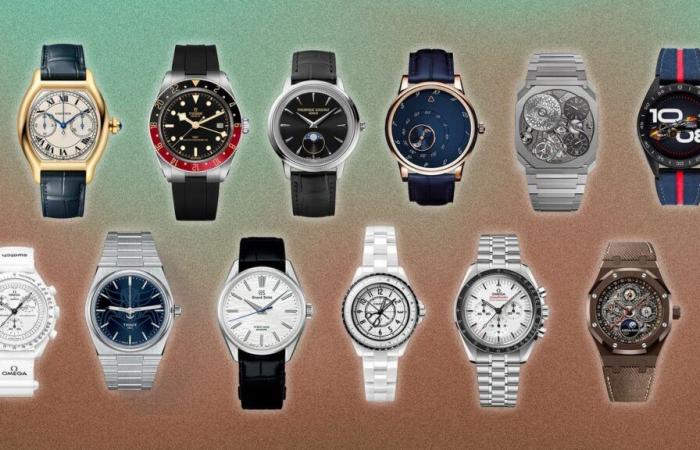 Die 12 schönsten Uhren des Jahres 2024 in der Reihenfolge ihres Preises: Tissot, Omega, Tudor, Cartier, Audemars Piguet…