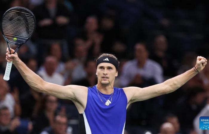 Höhepunkte des Pariser ATP-Masters-1000-Tennisturniers – Xinhua