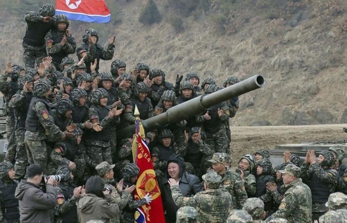 Rund 8.000 nordkoreanische Soldaten sind in der russischen Region Kursk (Washington) stationiert.