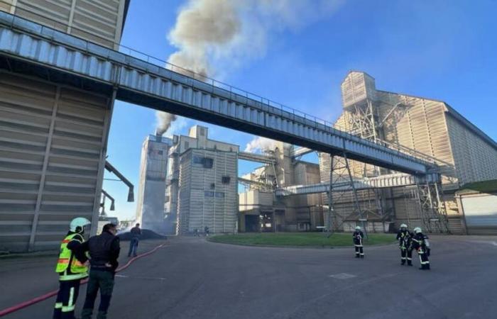 Venarey-Les Laumes. Im Getreidetrockner von Dijon bricht ein Feuer aus